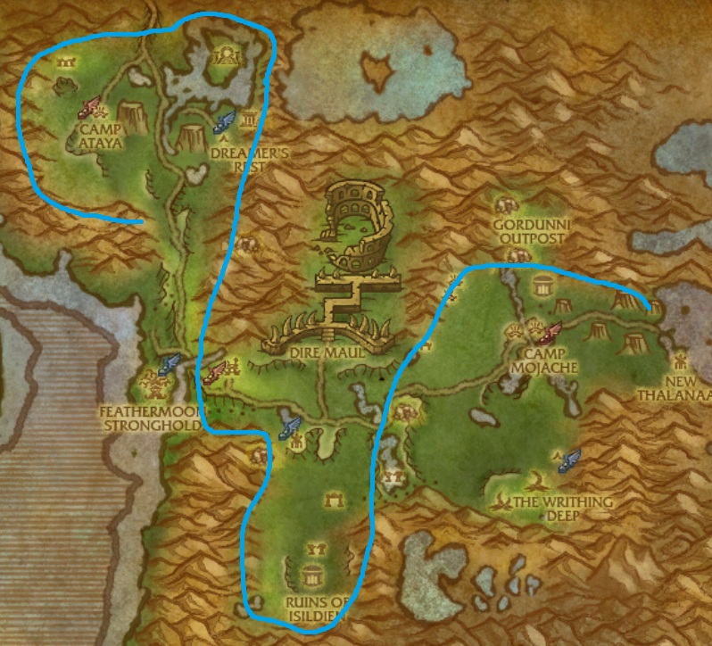 Iron ore farming in feralas